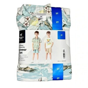 Boy's 4 Piece My Favorite Mix & Match Shirt & Short Set NWT 12M 18M 2T 4T 5T​